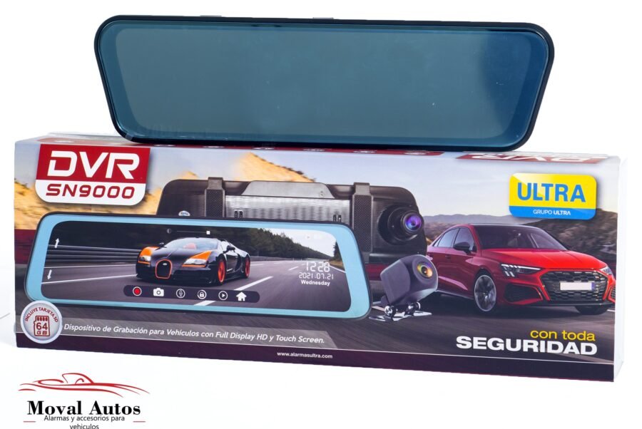 Sistema DVR SN9000 para vehiculos Full Display HD y Touch screen9,66"